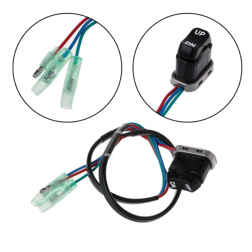 Botão de Power trim Yamaha - Naval Soluções 