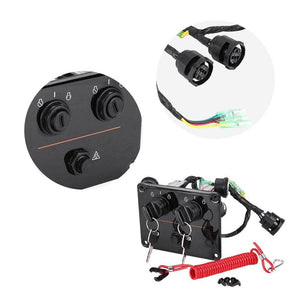 Painel duplo de ignições para motores Yamaha 12v - Naval Soluções 