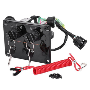 Painel duplo de ignições para motores Yamaha 12v - Naval Soluções 